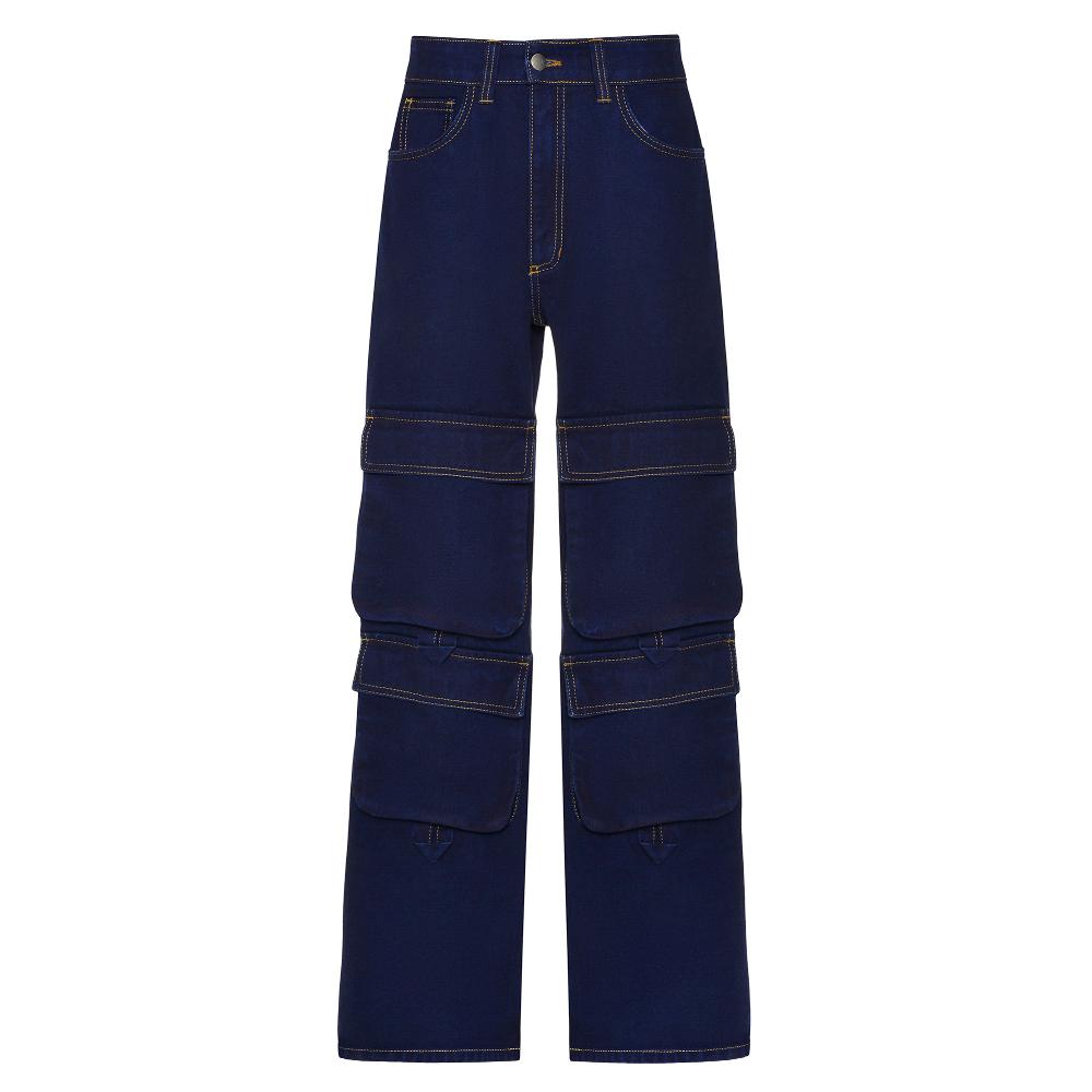 lado bokuchava CARGO JEANS SAMPLE SALE Dark Blue