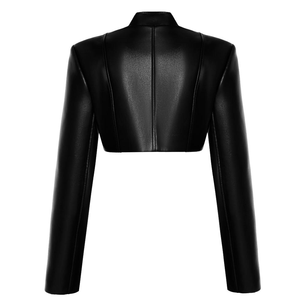 Lado Bokuchava CROP SHIBARI BLAZER Blazer Black