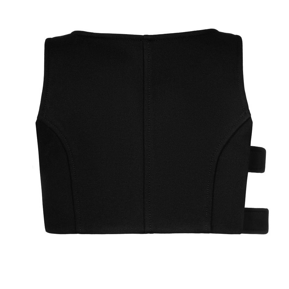 Lado Bokuchava CROP SHIBARI TOP Top Black