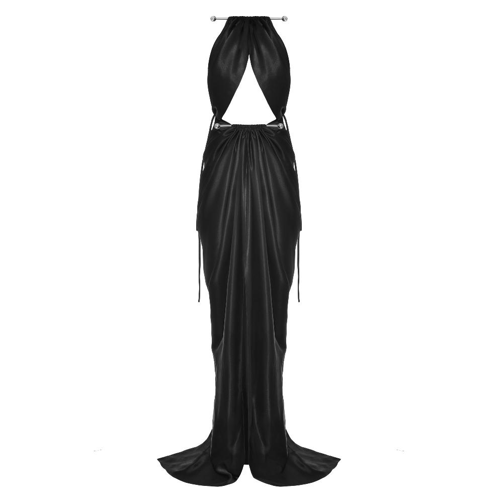 lado bokuchava CURTAIN DRESS Dresses Black