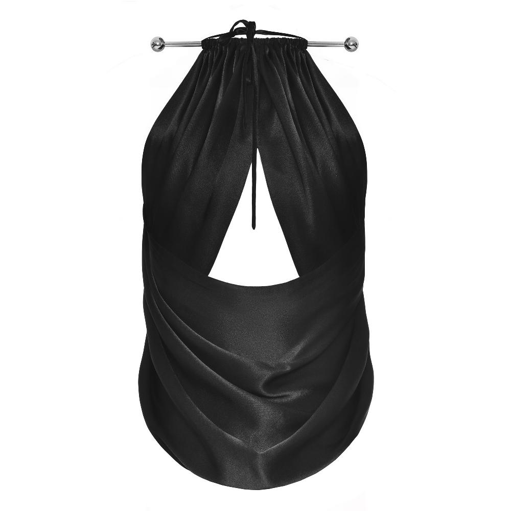 Lado Bokuchava CURTAIN TOP Top Black