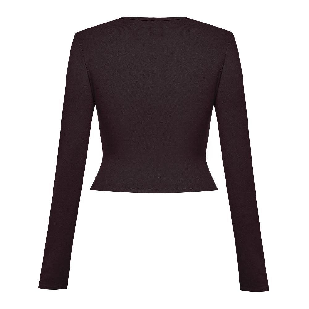 Lado Bokuchava EIGHT CARDIGAN Top Chocolate Brown