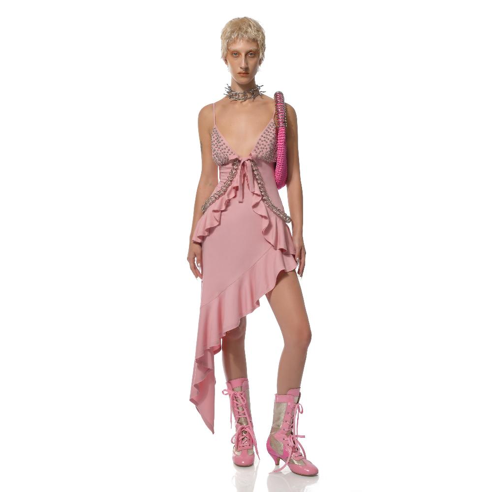 Lado Bokuchava EMPRESS DRESS Dresses Pink