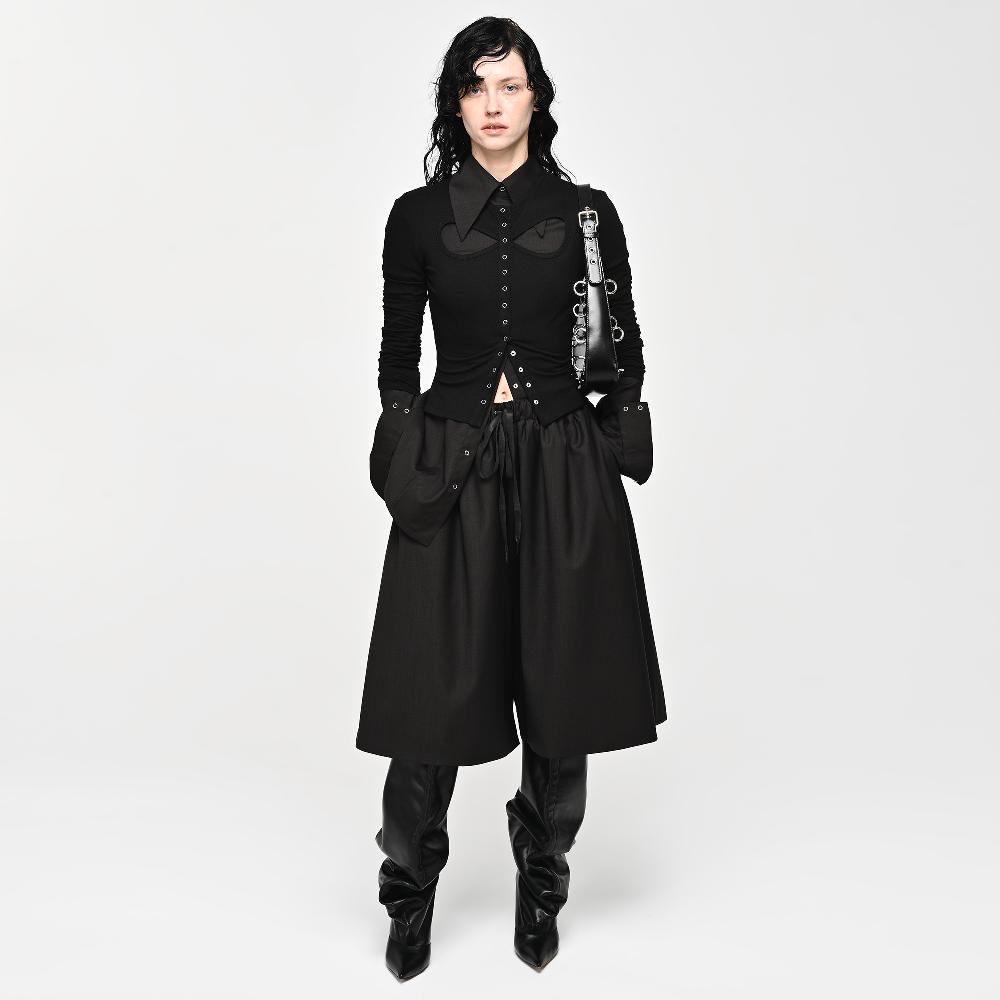 Lado Bokuchava EXTRA ZIGGY SHIRT Top Black