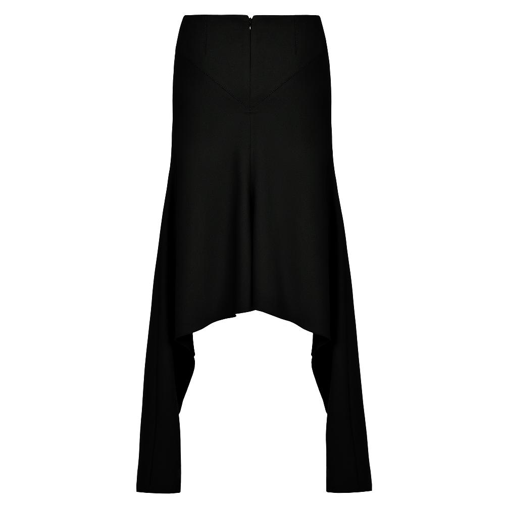 Lado Bokuchava FLAG MAXI SKIRT SAMPLE SALE Black