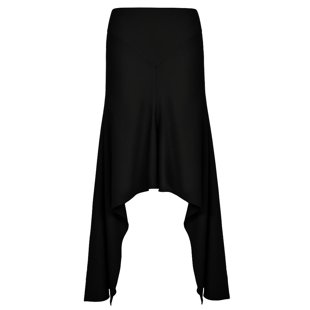 lado bokuchava FLAG MAXI SKIRT SAMPLE SALE Black