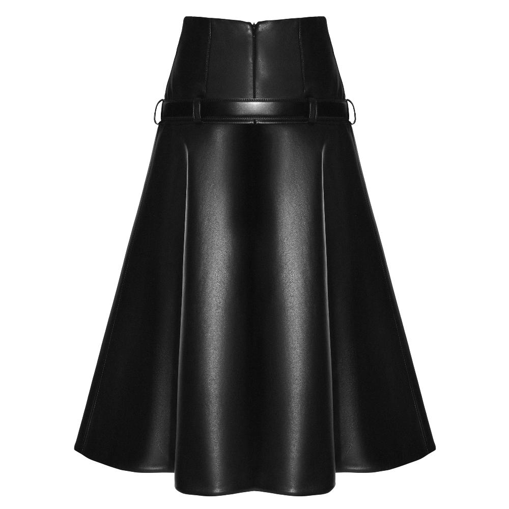 Lado Bokuchava FLARED CARGO SKIRT Skirt Black