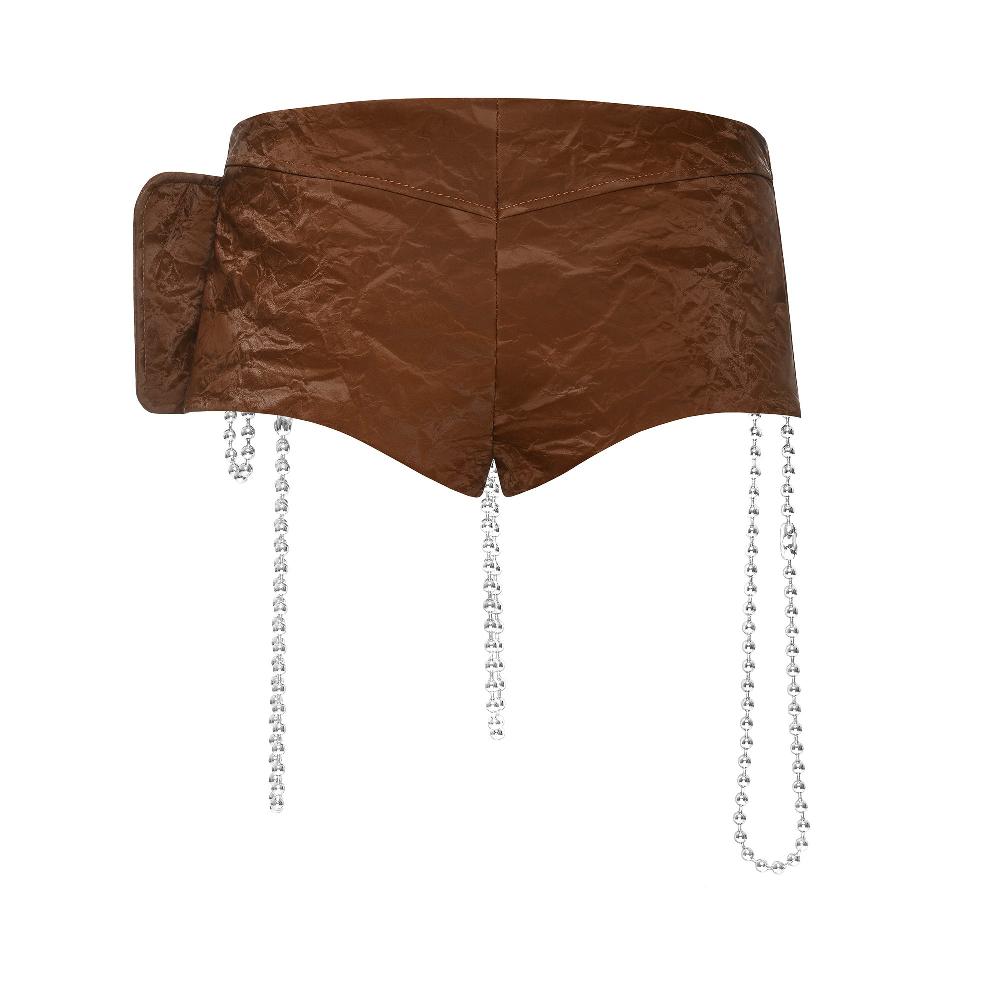 Lado Bokuchava FUJI SHORTS Shorts Brown