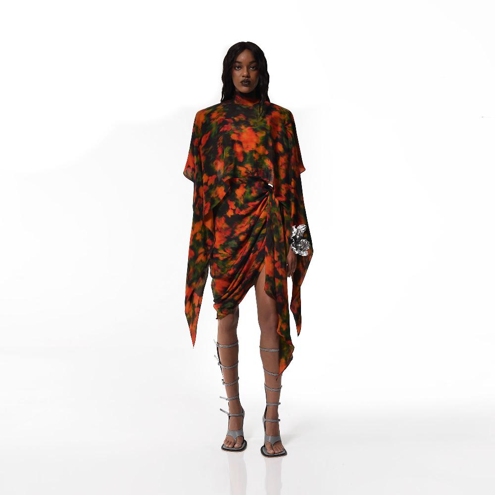 Lado Bokuchava GARDENER DRESS Dresses Multi Color