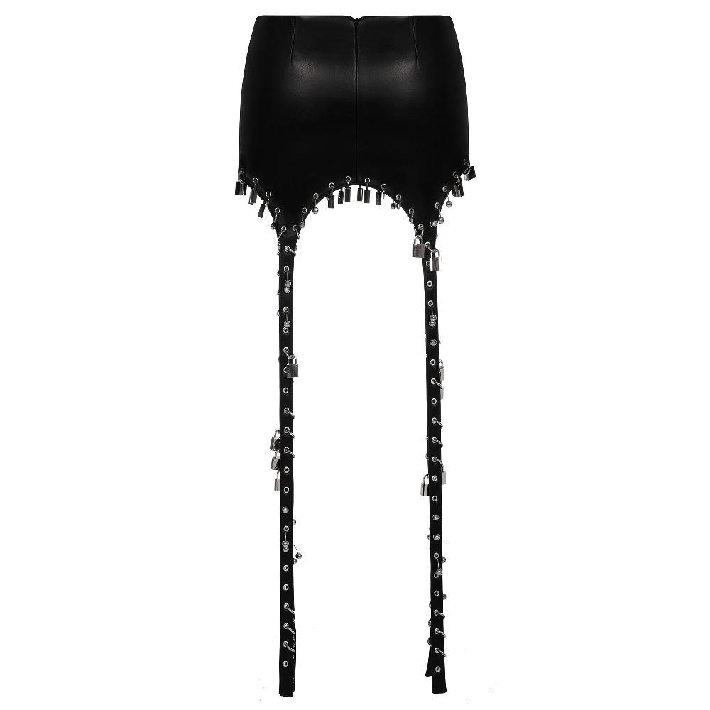 Lado Bokuchava HEAVY METAL SKIRT Skirt Black