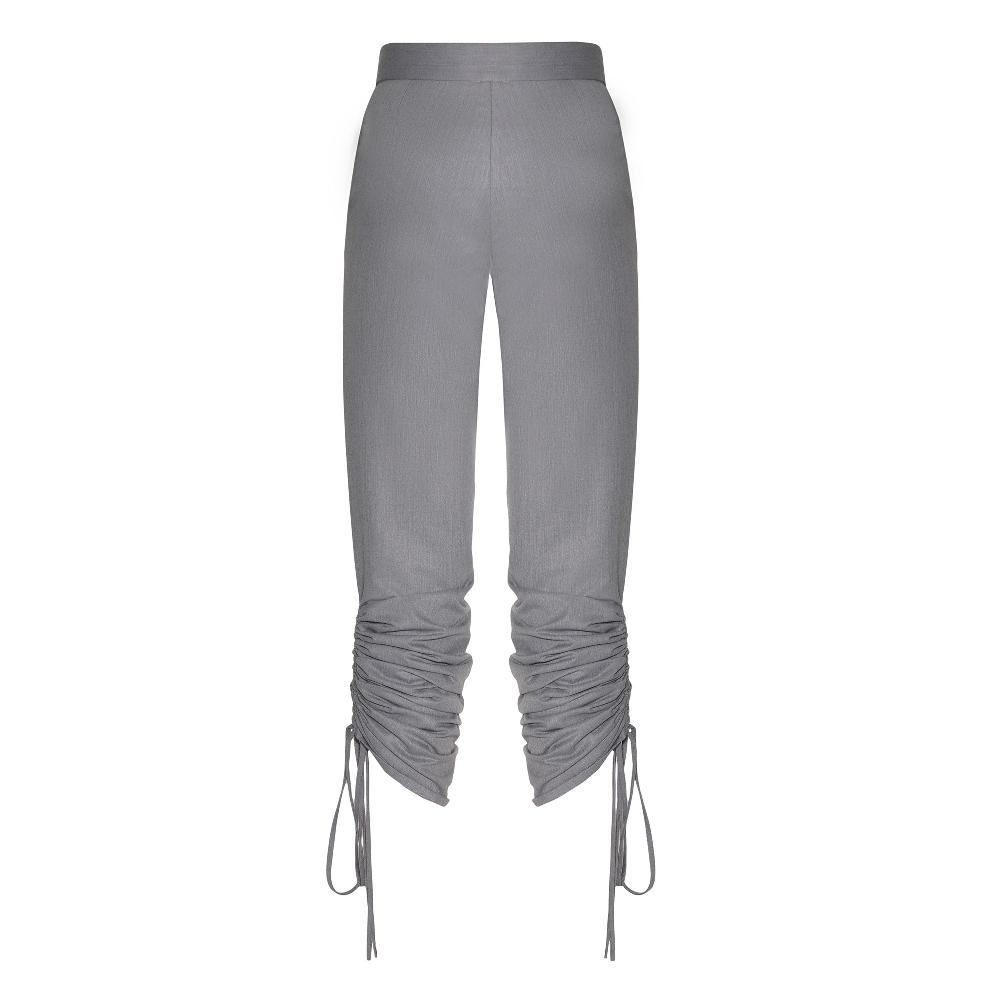 Lado Bokuchava LACE UP PANTS SAMPLE SALE Gray