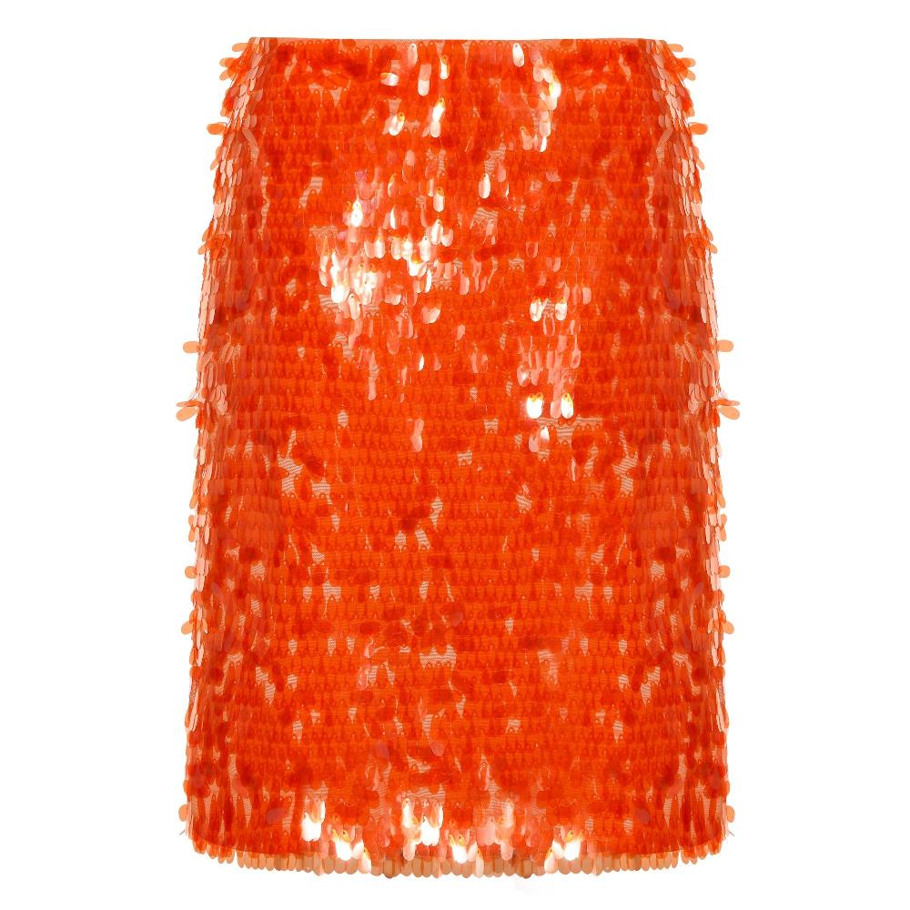 lado bokuchava LAVA SKIRT SAMPLE SALE Orange