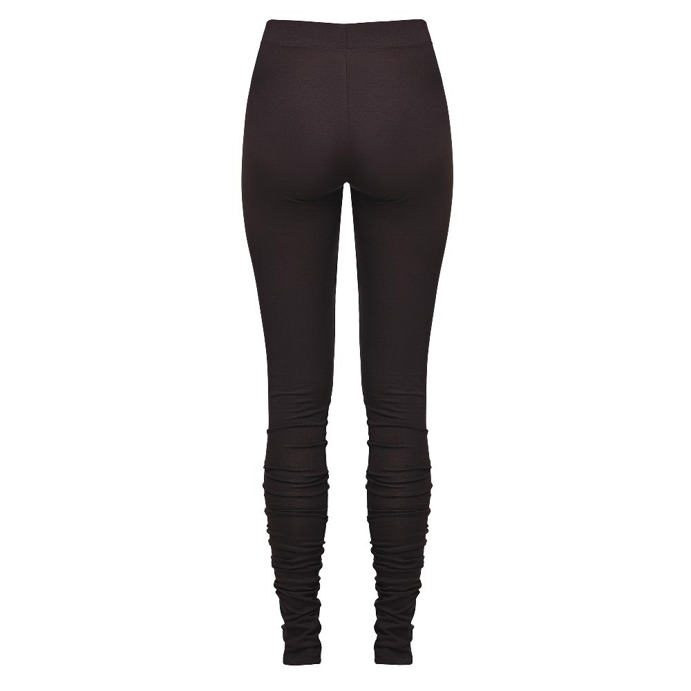 Lado Bokuchava LINE LEGGINGS Pants Chocolate Brown