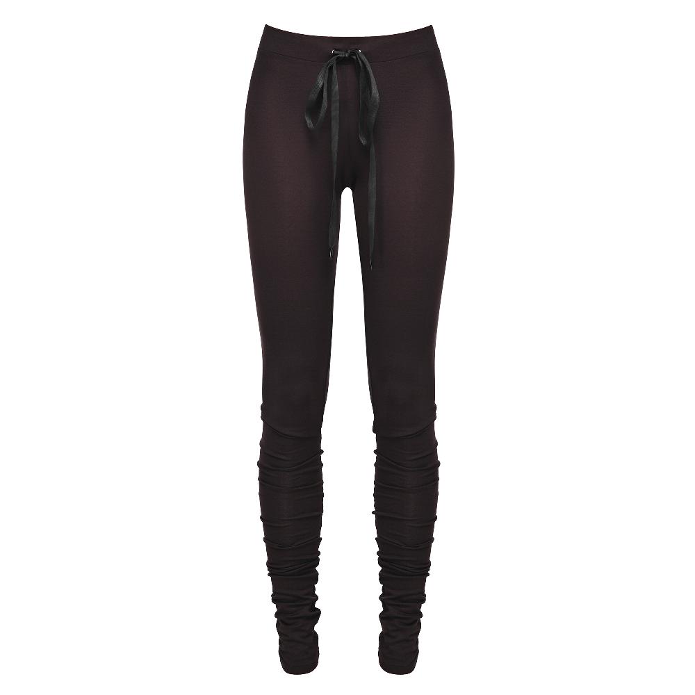 lado bokuchava LINE LEGGINGS Pants Chocolate Brown