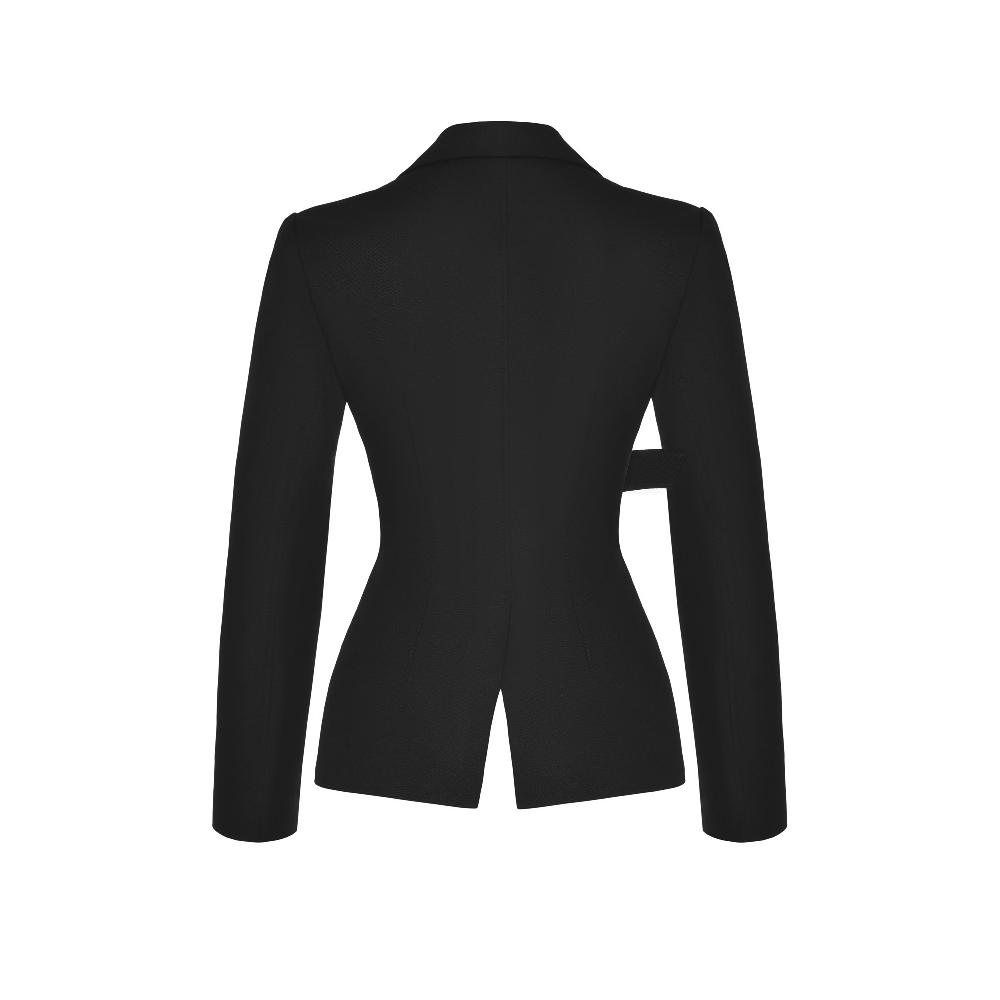 Lado Bokuchava LOCKED BLAZER Blazer Black