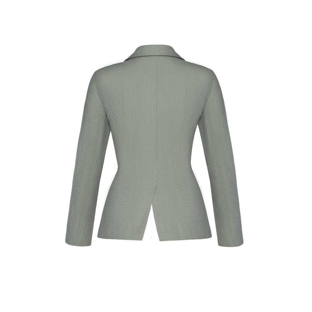 Lado Bokuchava LOCKED BLAZER Blazer Stone Grey