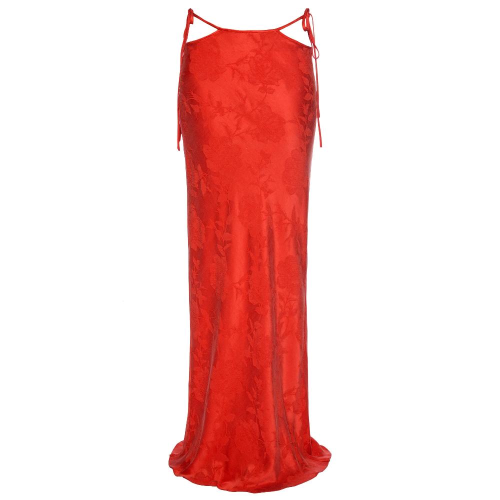 lado bokuchava LOTUS SKIRT Skirt Red