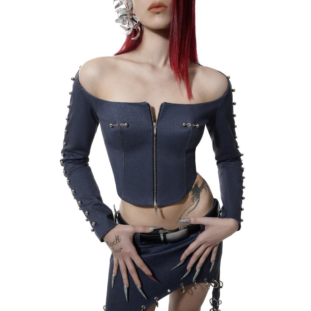 Lado Bokuchava MARS JACKET Jacket Washed Indigo