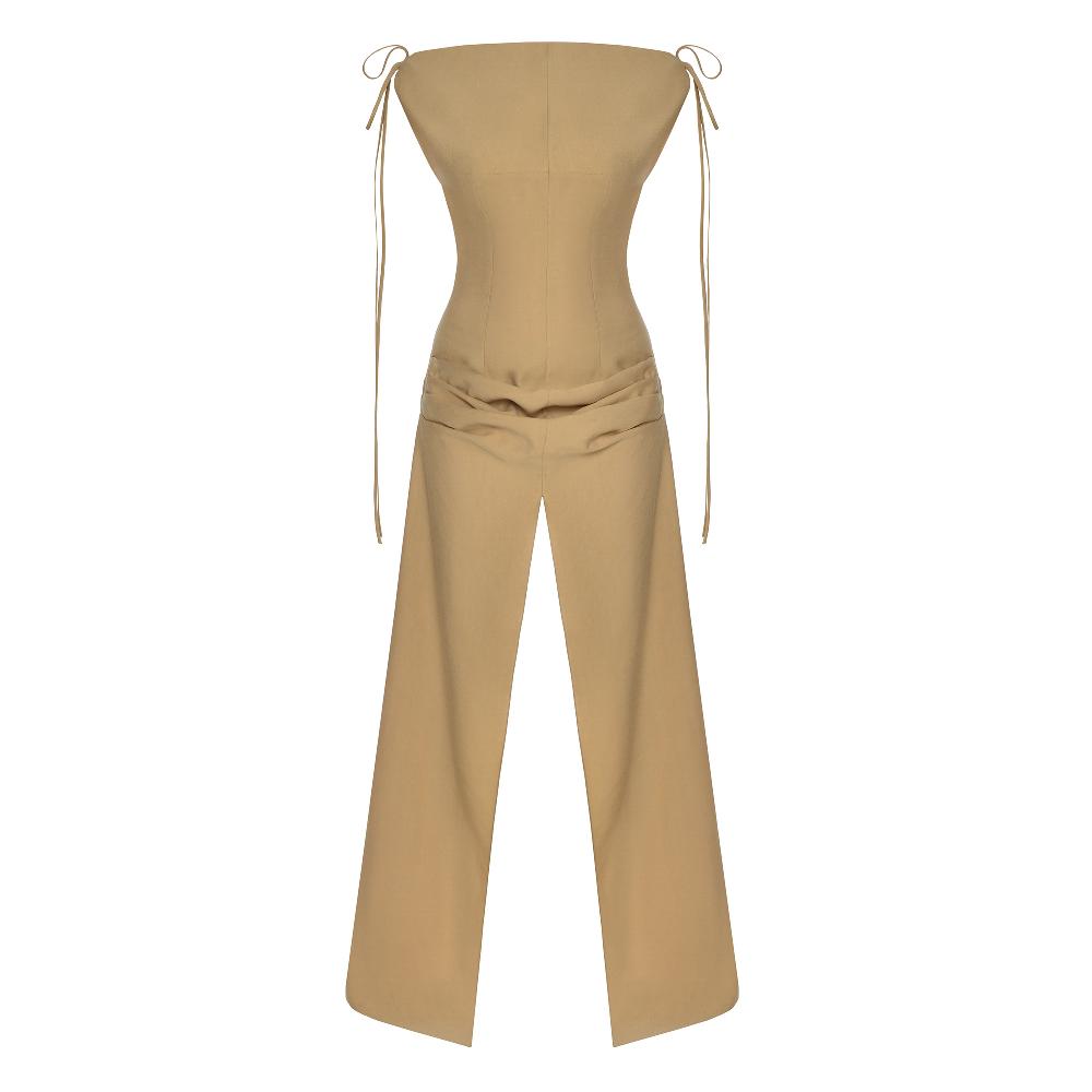 lado bokuchava MERMAID DRESS Dresses Beige