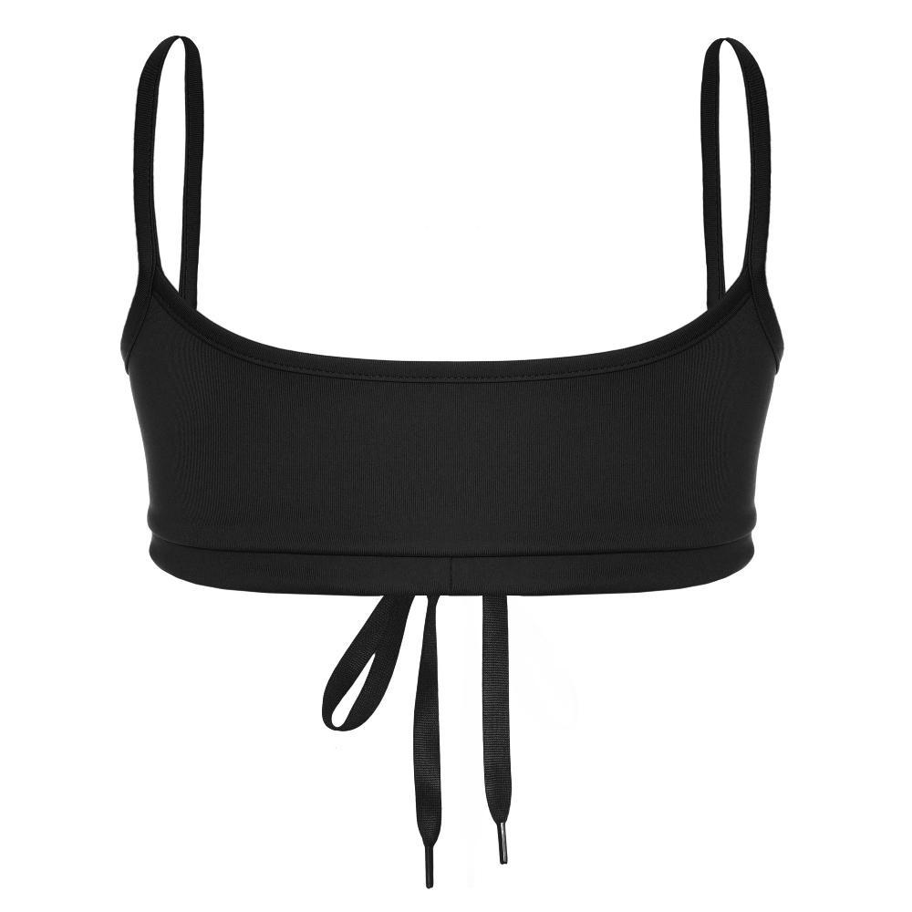 Lado Bokuchava MOON BRA TOP Top Black