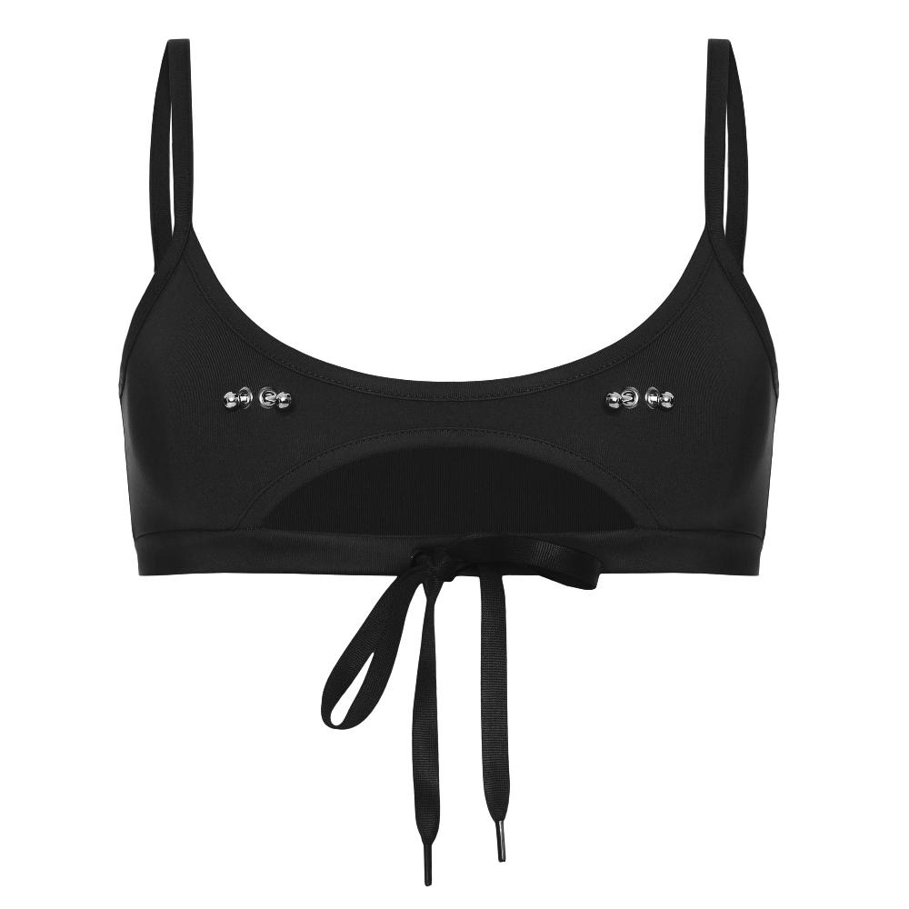 lado bokuchava MOON BRA TOP Top Black