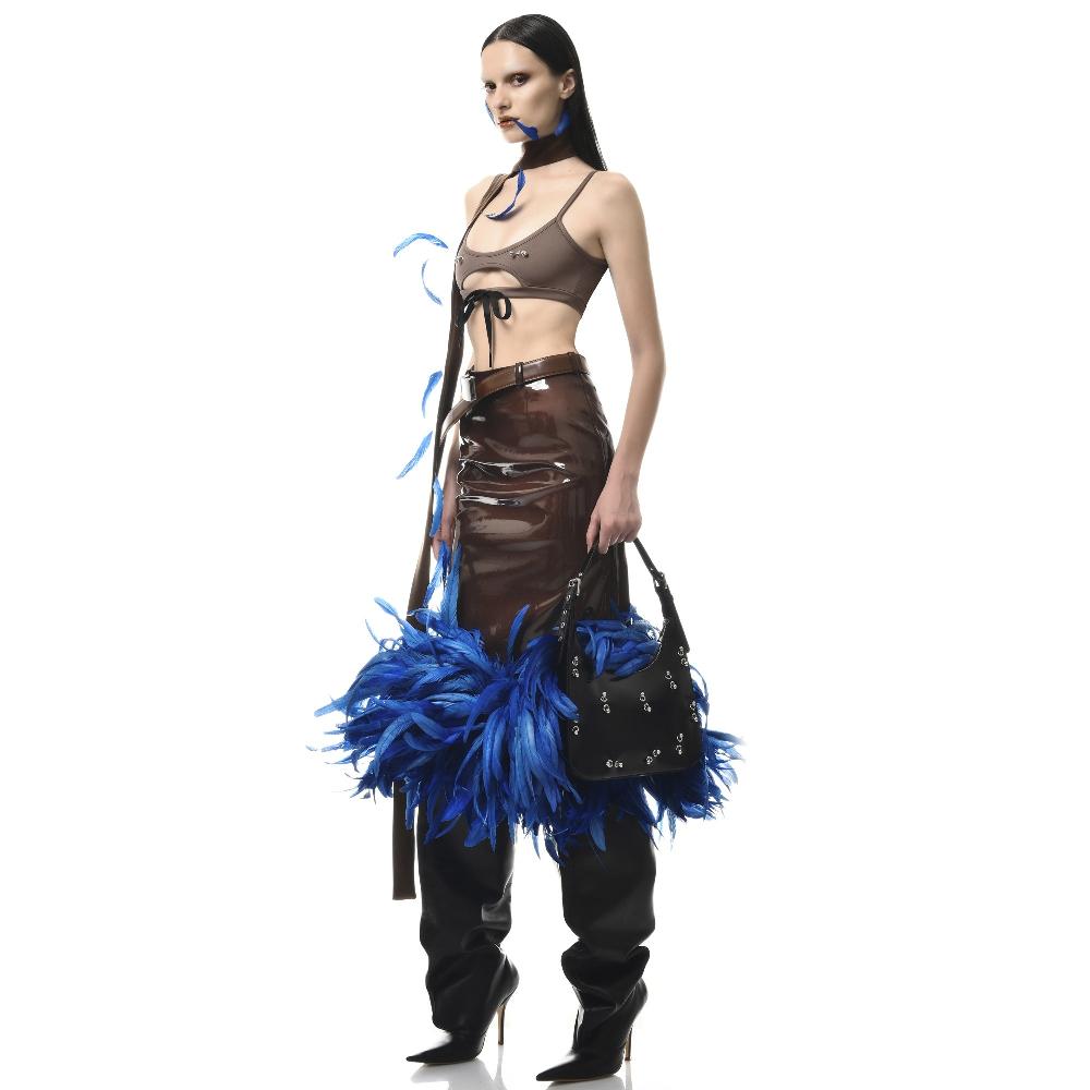 Lado Bokuchava MOON BRA TOP Top Taupe