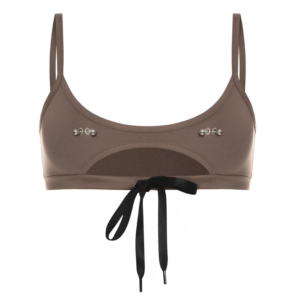 lado bokuchava MOON BRA TOP Top Taupe