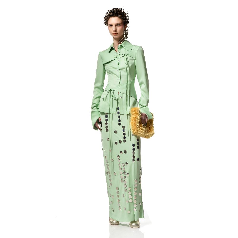 Lado Bokuchava MOON SKIRT SAMPLE SALE Mint