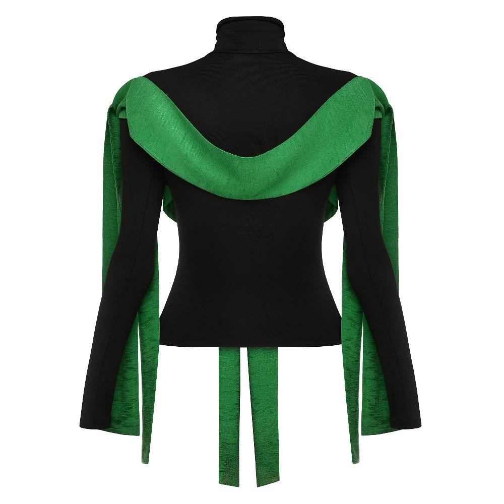 Lado Bokuchava MUMIYA TURTLENECK Top Black