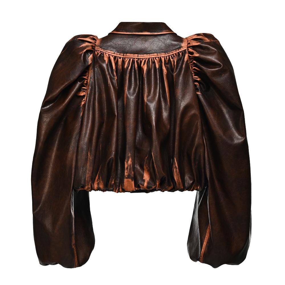 Lado Bokuchava MUSHROOM JACKET Jacket Terracotta