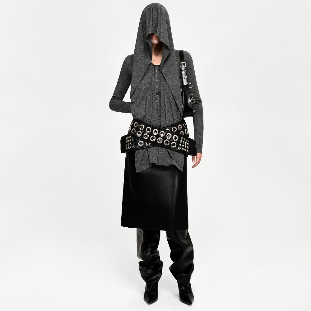 Lado Bokuchava NAZGUL HOODIE Top Gray