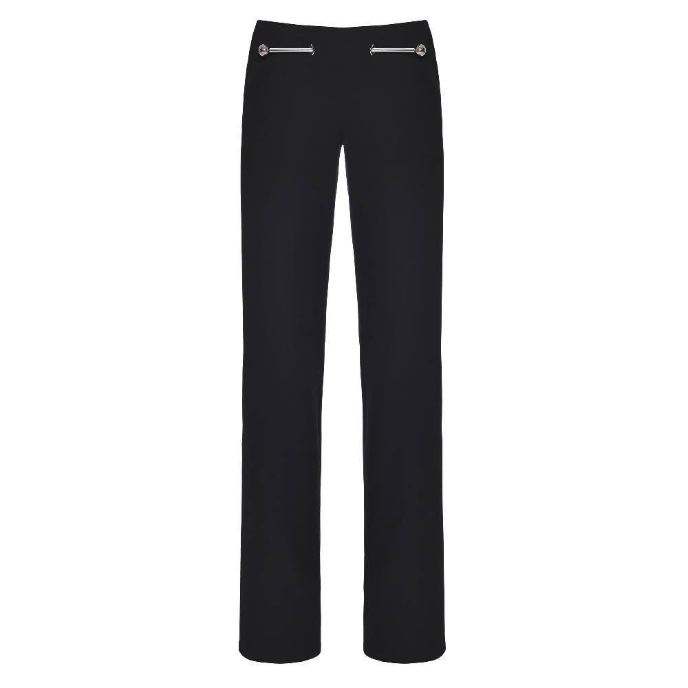 lado bokuchava NINEXL PIERCED PANTS Pants Black