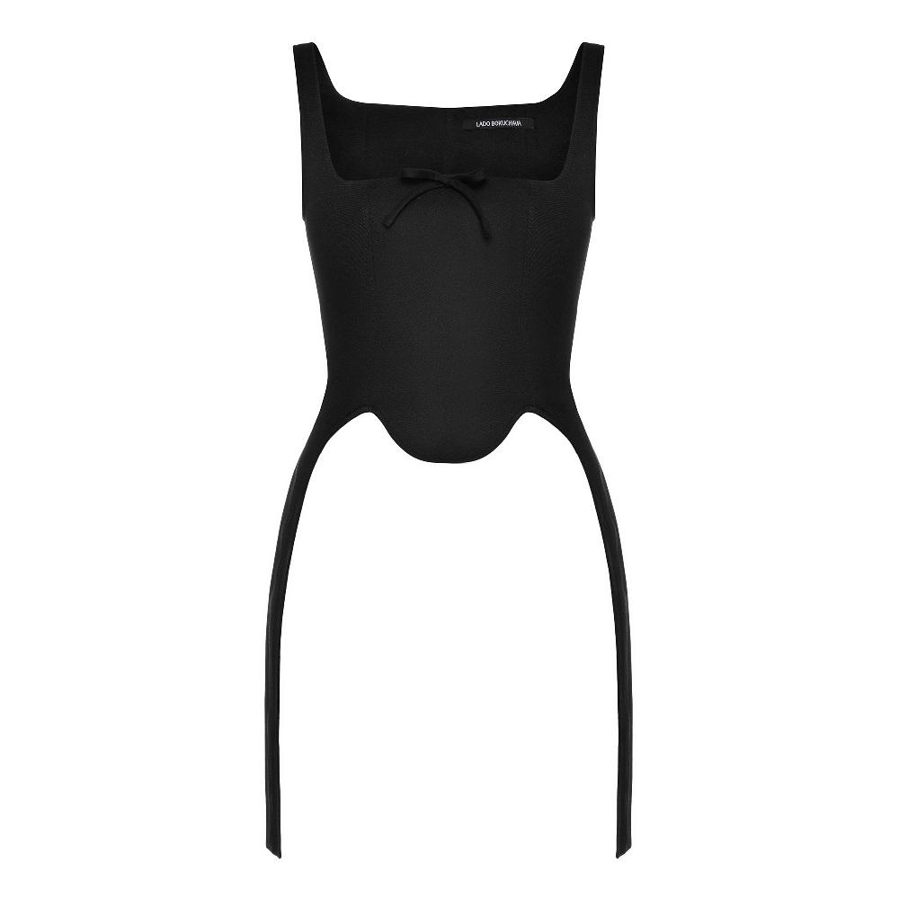 lado bokuchava NOIR CORSET Top Black