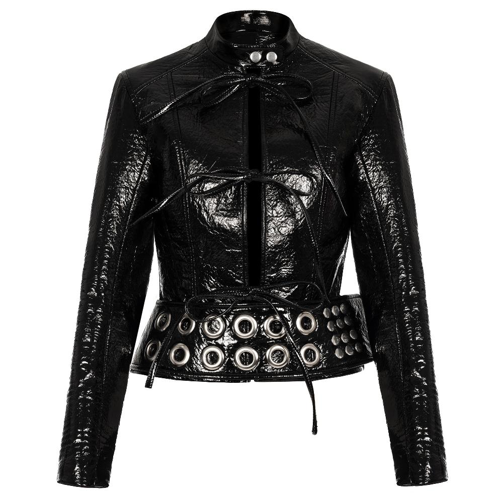 lado bokuchava OKINAWA BOW JACKET Jacket Black