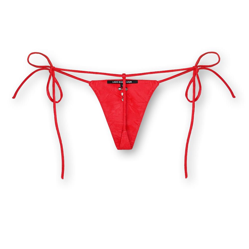 Lado Bokuchava ORBIT STRING Shorts Red
