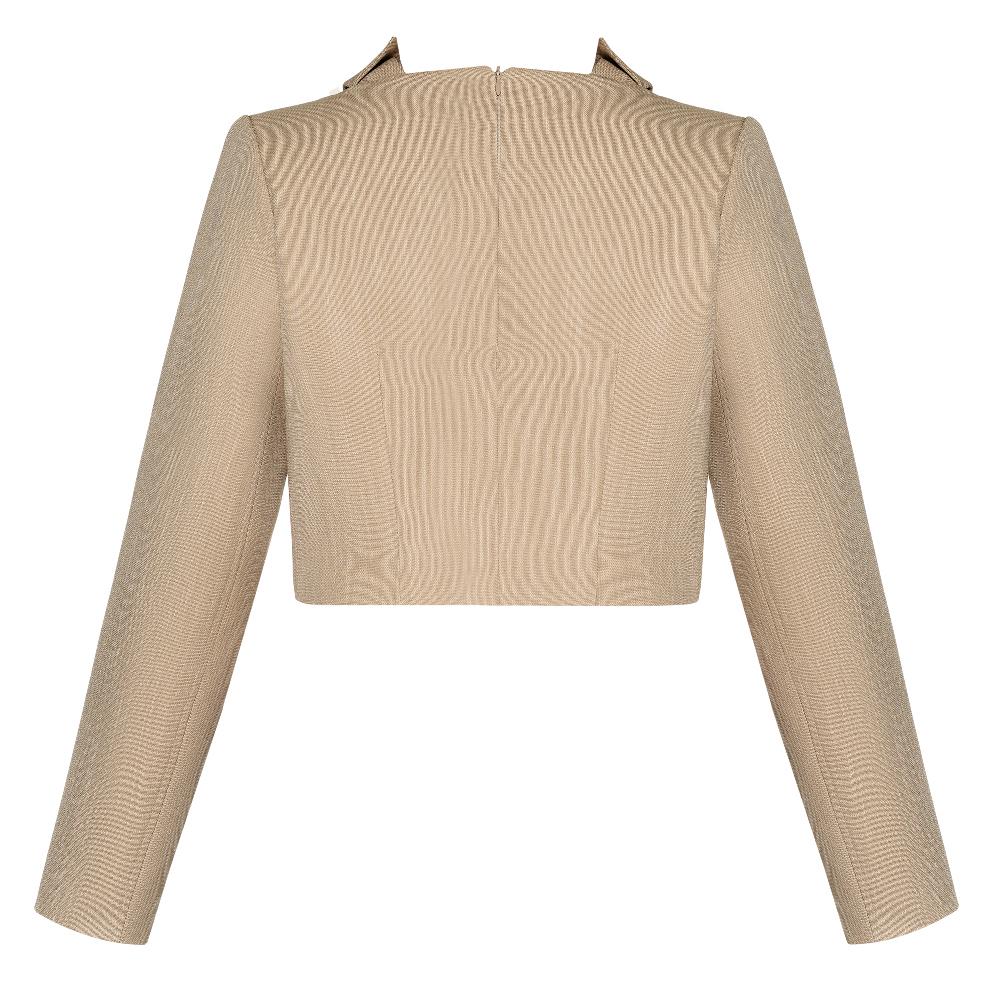 Lado Bokuchava ORIGAMI BLAZER SAMPLE SALE Beige