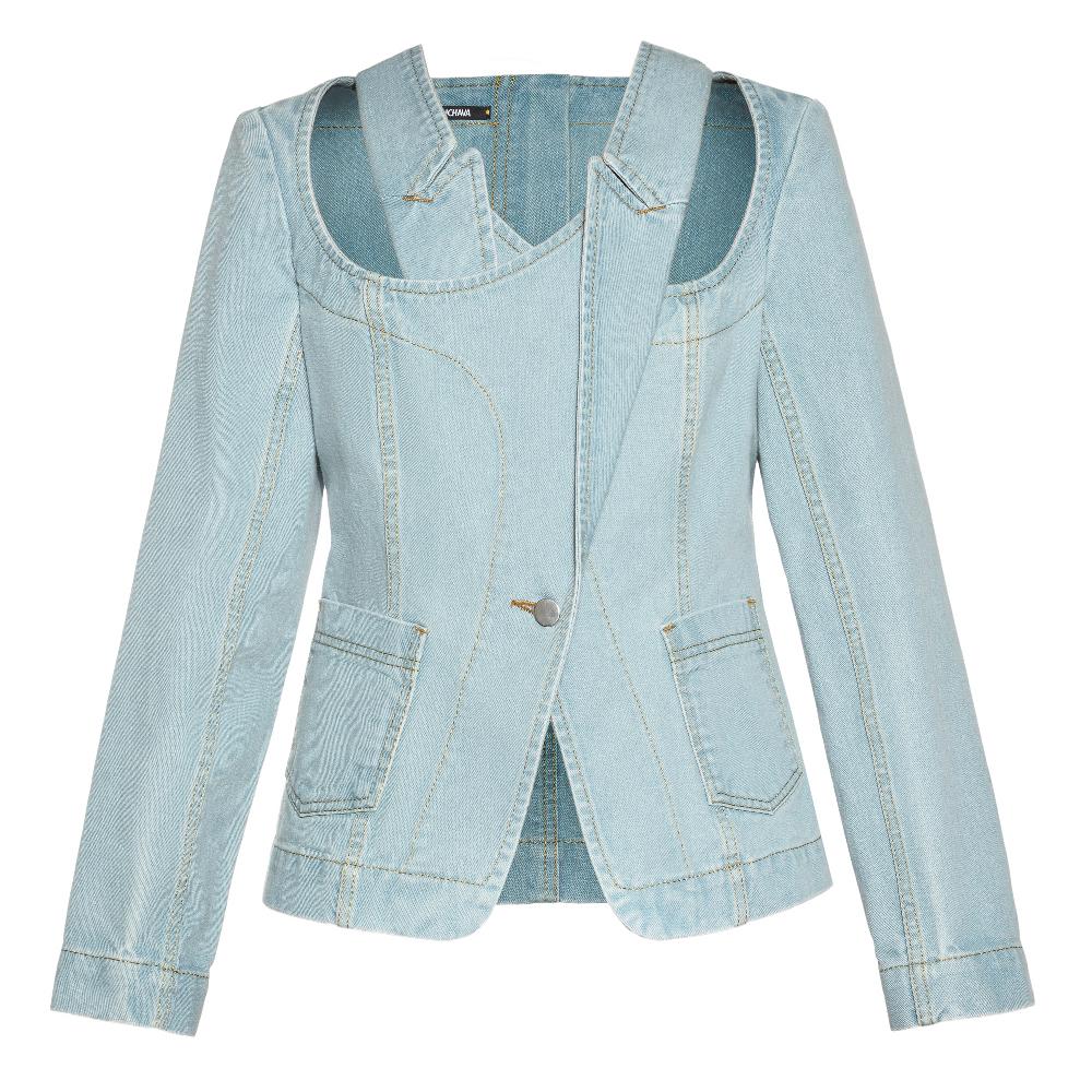 lado bokuchava ORIGAMI JACKET SAMPLE SALE Sky Blue