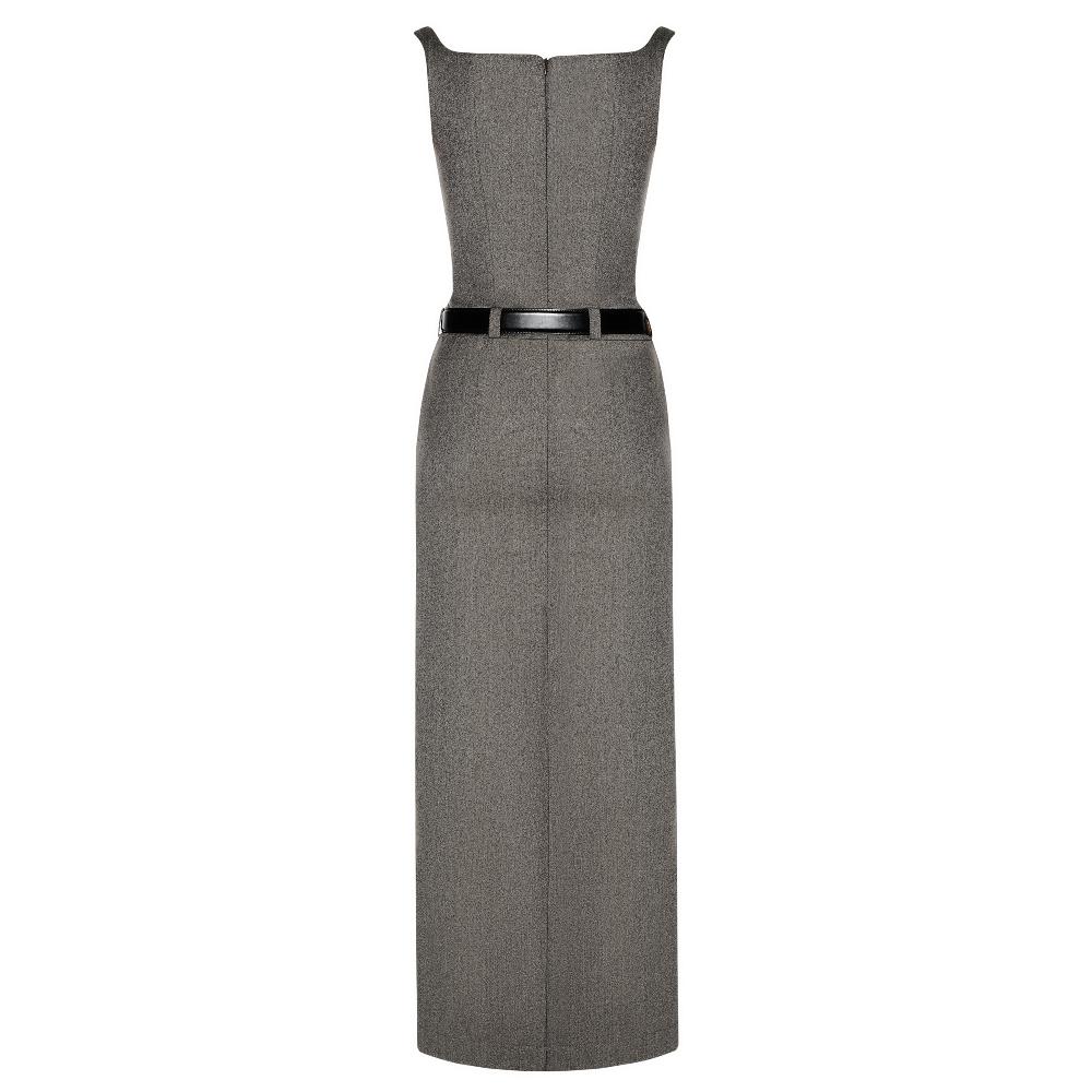 Lado Bokuchava PANTING DRESS Dresses Gray