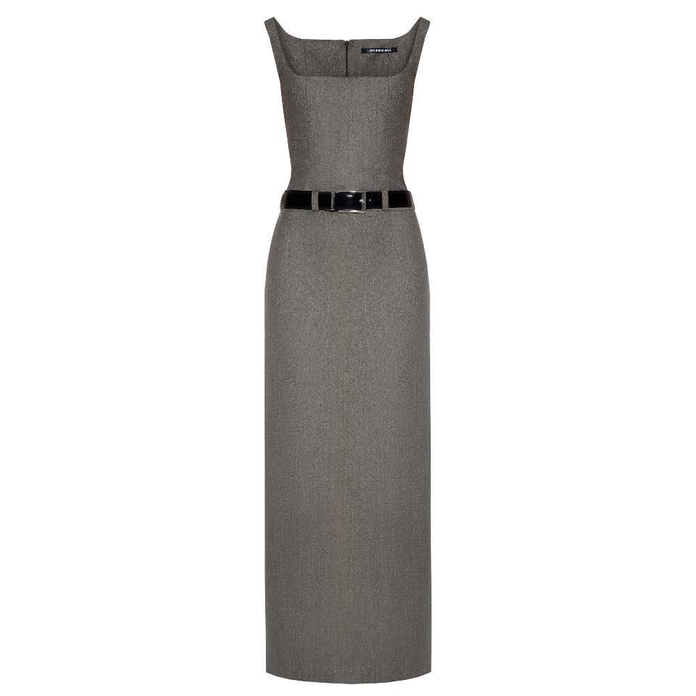 lado bokuchava PANTING DRESS Dresses Gray