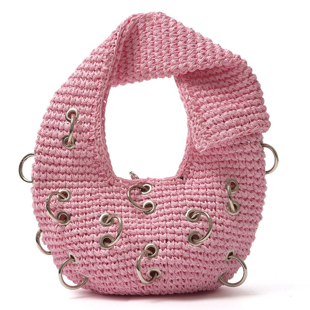 lado bokuchava PIERCED EIGHT BAG MINI Bag Pink