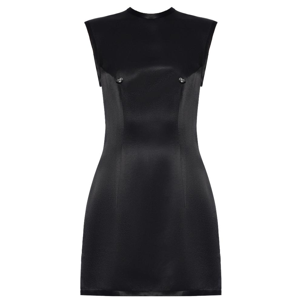 lado bokuchava PIERCED MINI DRESS Dresses Black