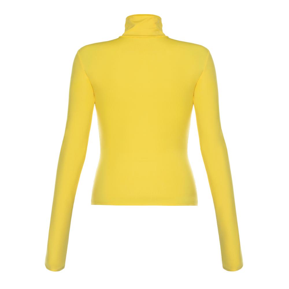 Lado Bokuchava PIERCED TURTLENECK Top Yellow