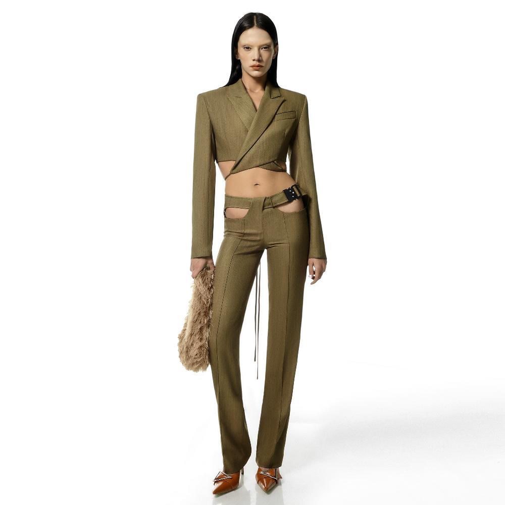 Lado Bokuchava PROTECT BLAZER SAMPLE SALE Khaki