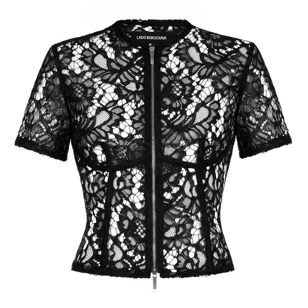 lado bokuchava RACE TOP SAMPLE SALE Black