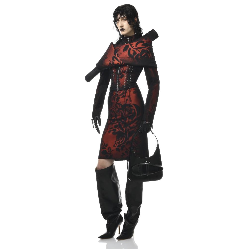 Lado Bokuchava ROSE KNOT JACKET SAMPLE SALE Orange