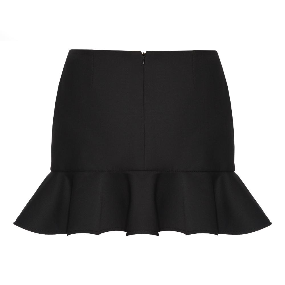 Lado Bokuchava SEASHELL SKIRT Skirt Black