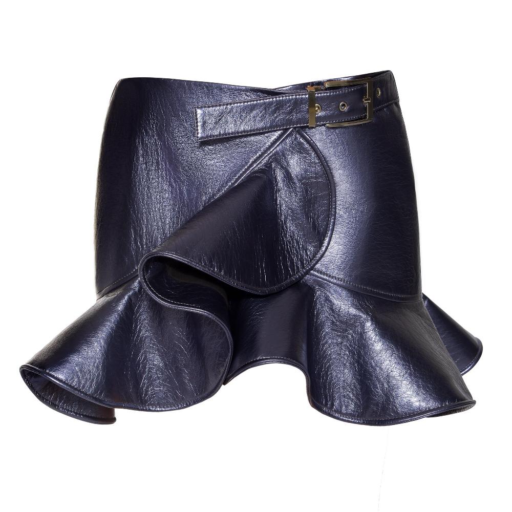 lado bokuchava SEASHELL SKIRT Skirt Pearl Blue