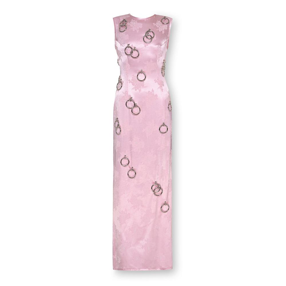 lado bokuchava SERPENTINE ORBIT DRESS Dresses Pink
