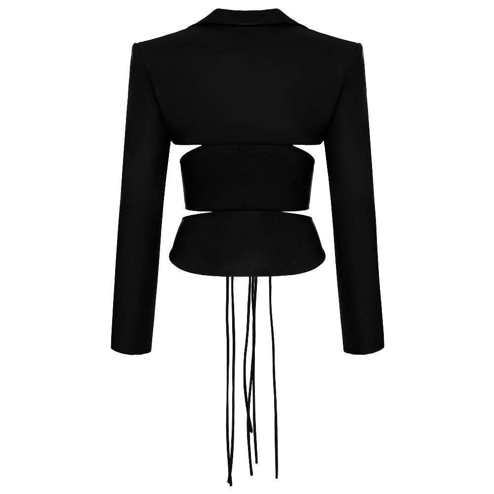 Lado Bokuchava SHIBARI BLAZER Blazer Black