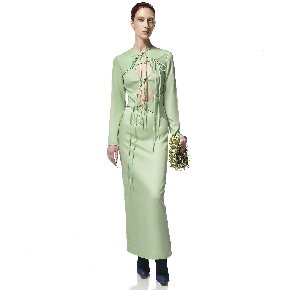 Lado Bokuchava SHIBARI DRESS SAMPLE SALE Mint